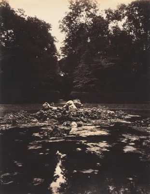 Versailles, Fountain of Enceladus — Eugène Atget