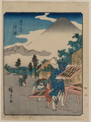 The Fifty-Three Stations of the Tokaido: Numazu — Utagawa Hiroshige