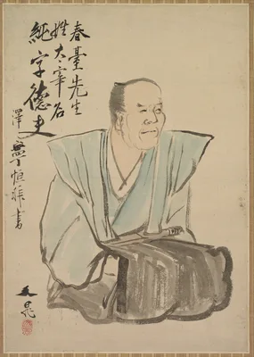 Imaginary Portrait of Shundai Dazai — Tani Bunchō