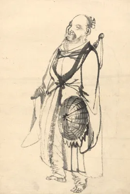 The Wandering Hermit — Kōno Bairei