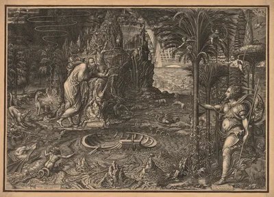 Allegory of Life — Giorgio Ghisi