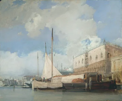 The Doge's Palace, Venice — Richard Parkes Bonington