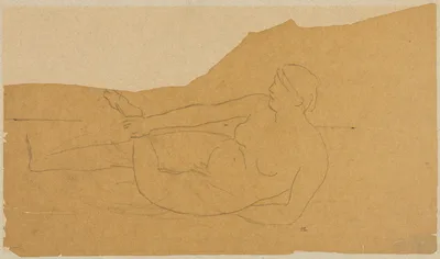 Female Nude — Pierre Puvis de Chavannes