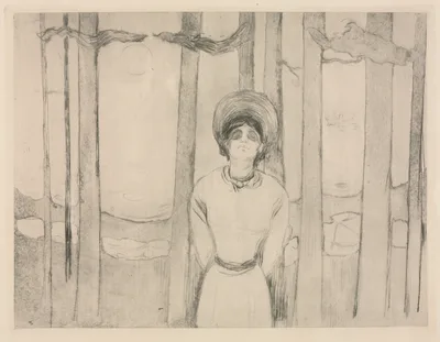 Summer Night  (The Voice) — Edvard Munch