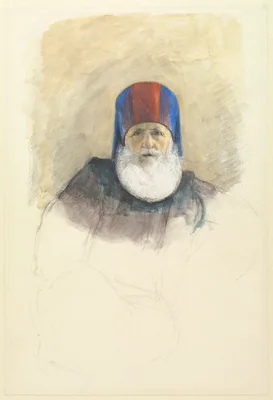 Study for Mehmet Ali Pasha — John Frederick Lewis