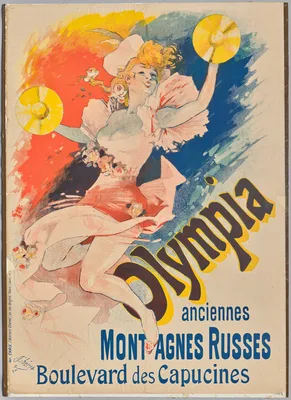 Olympia Montagne Russes — Jules Chéret