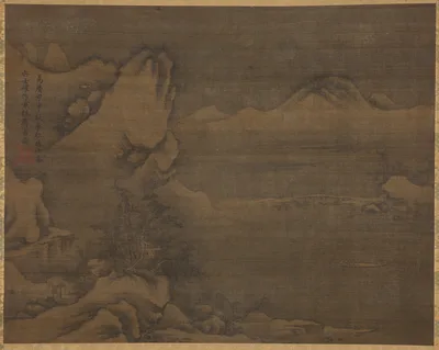 Snowscape with Figures — Kim Si