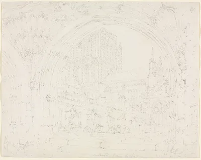 Hereford Cathedral — J. M. W. Turner