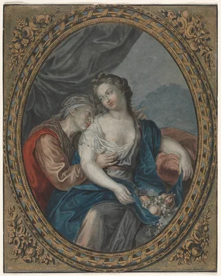 Vertumnus and Pomona — Jean-François Janinet