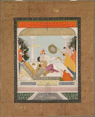 Raja with his beloved