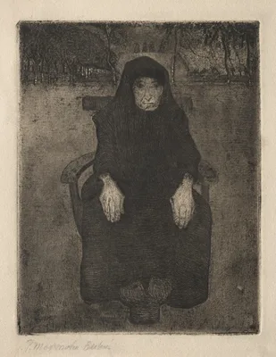 Seated Old Woman — Paula Modersohn-Becker