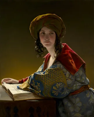 The Young Eastern Woman — Friedrich von Amerling