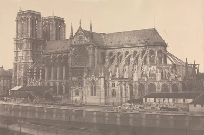 Notre-Dame, Paris — Édouard Baldus