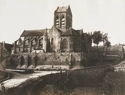 Church at Auvers — Édouard Baldus
