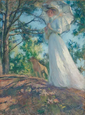 On Bos'n's Hill — Edmund Charles Tarbell