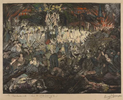 Harvests:  The Pillage — Henry de Groux