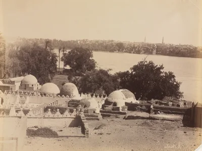 Asyut, View from the Mountain — Antonio Beato