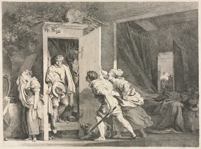 The Cupboard — Jean-Honoré Fragonard