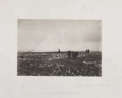 Officers on the Lookout at Cathcart's Hill — Roger Fenton