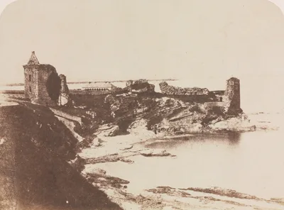 St. Andrews Castle, from the Southeast — David Octavius Hill