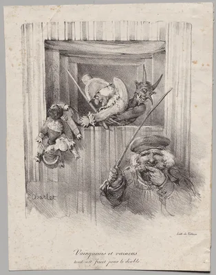 Winners and Losers, All Are Food for the Devil — Nicolas Toussaint Charlet
