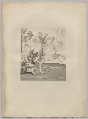 St. George and the Dragon (1) — Claude Ferdinand Gaillard
