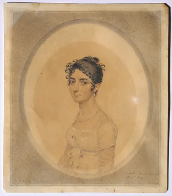 Portrait of Miss Mary Tadman — John Smart