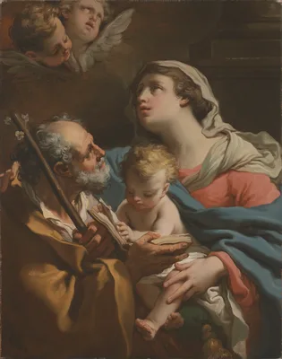 The Holy Family — Gaetano Gandolfi