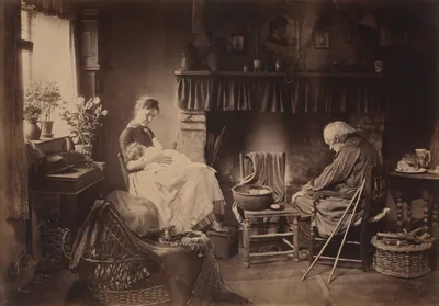 Dawn and Sunset — Henry Peach Robinson