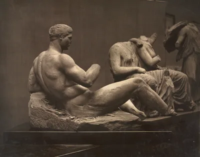 Sculptures from the Parthenon, British Museum — Adolphe Braun