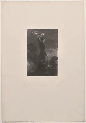 Tristan and Isolde, Act II: Signal in the Night — Henri Fantin-Latour