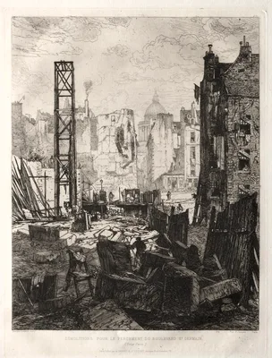 Demolitions pour la Perement du Boulevard St. Germain — Maxime Lalanne