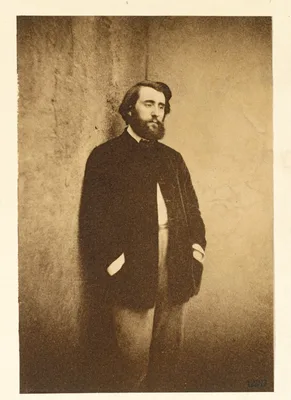 Portrait of Edmond Cottinet (1824-1895) — Gustave Le Gray