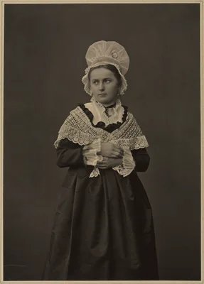 Woman in Lorraine Dress — Adolphe Braun
