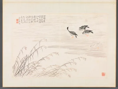 Album of Calligraphy and Paintings — Bian Shoumin