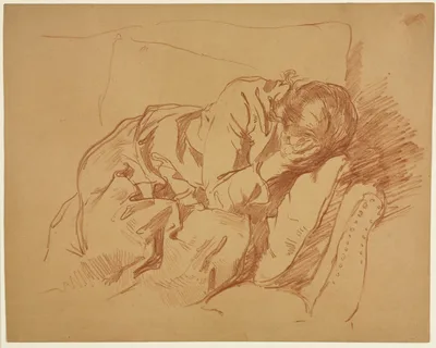 Lamenting Woman (Sarah H. Crone) — Samuel Hester Crone