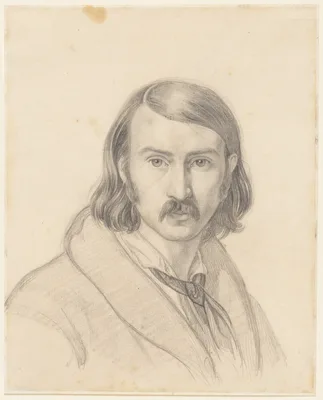 Self-Portrait — Friedrich Preller the Elder
