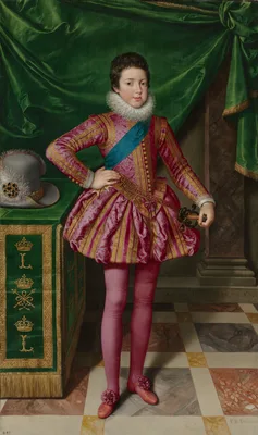 Portrait of King Louis XIII of France — Frans Pourbus the Younger