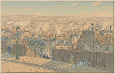 Parisian Landscapes: Paris seen from Montmartre — Henri Rivière