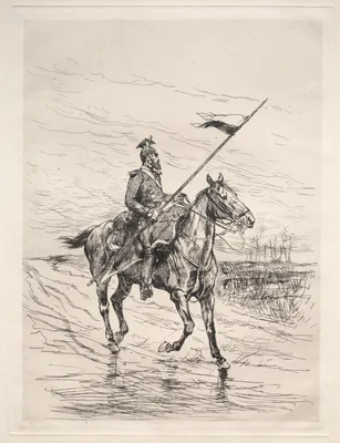 An Uhlan — Édouard Detaille