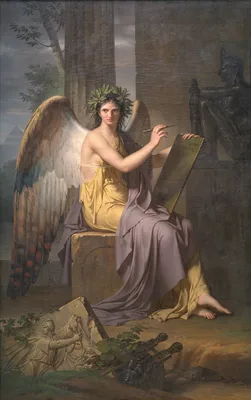 Clio, Muse of History — Charles Meynier