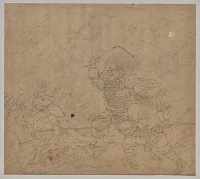 Album of Daoist and Buddhist Themes: Search the Mountain: Leaf 42