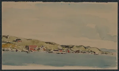 Entering Bergen — Muirhead Bone