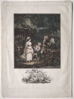 Annette and Lubin — Philibert-Louis Debucourt