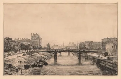 Paris, View from the Concorde Bridge — Maxime Lalanne