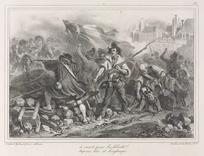 Album of 1831: Freedom or death! — Auguste Raffet
