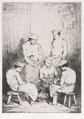 The Potato Peelers — Augustin Théodule Ribot
