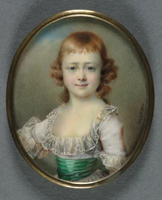 Portrait of Grand Duchess Catherine Pavlovna, later Queen of Württemberg — Aloys Gustav von Rockstuhl