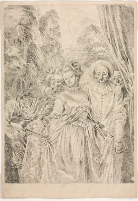 The Clothes are Italian — Jean-Antoine Watteau