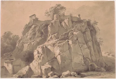 The Rock of Beauregard, Lyon — Jean-Jacques de Boissieu